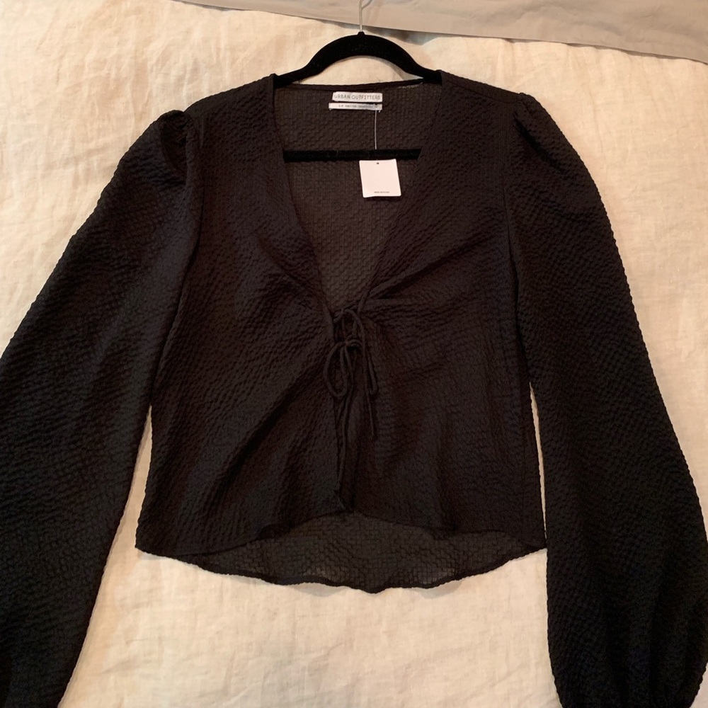 New with tags silk urban outfitters blouse
